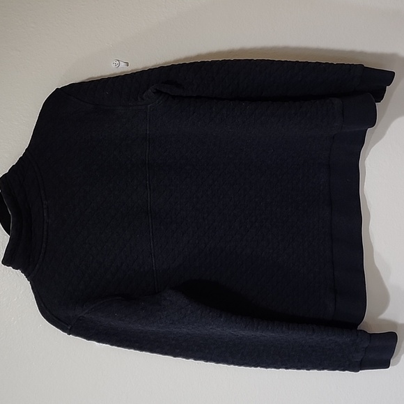 Patagonia Women's Organic Cotton Quilt Snap-T Pullover Style # 25282 BLK size L - Picture 6 of 7